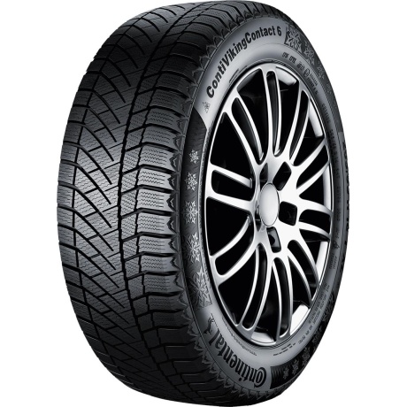 225/55R16 CONTINENTAL CONTIVIKINGCONTACT 6 95T RunFlat DOT18 Friction FEB72 3PMSF IceGrip M+S